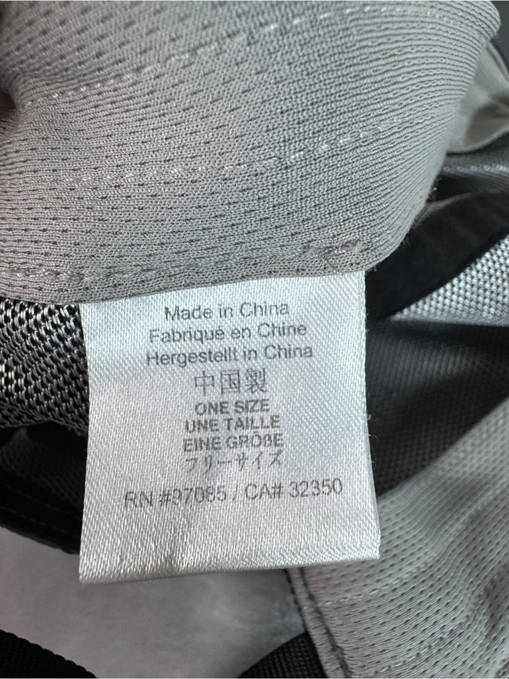 Outdoor Research OR Performance Running Hiking Cap Gray One Size Adjustable